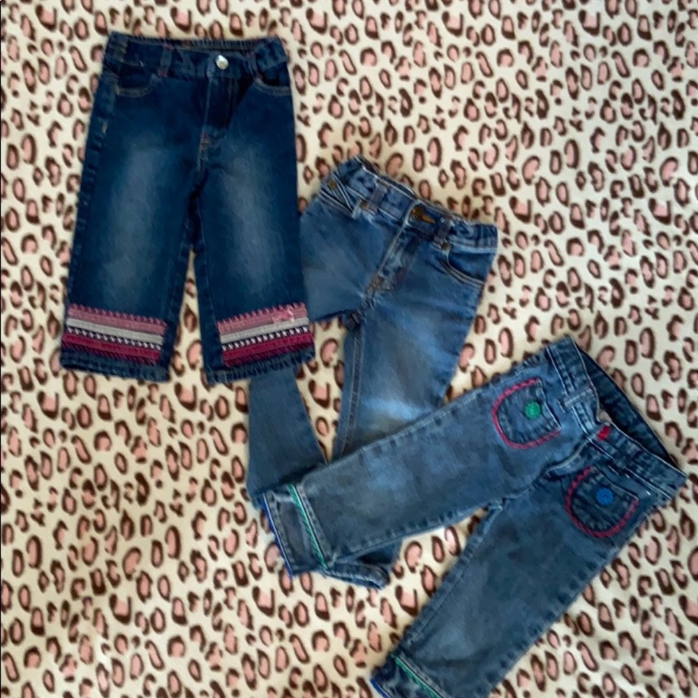 3pr toddler jeans Gymboree, Carter’s, Faded Glory